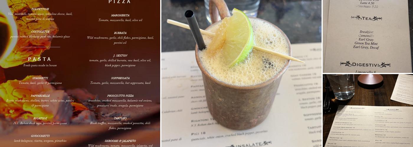 BURRATA Menu