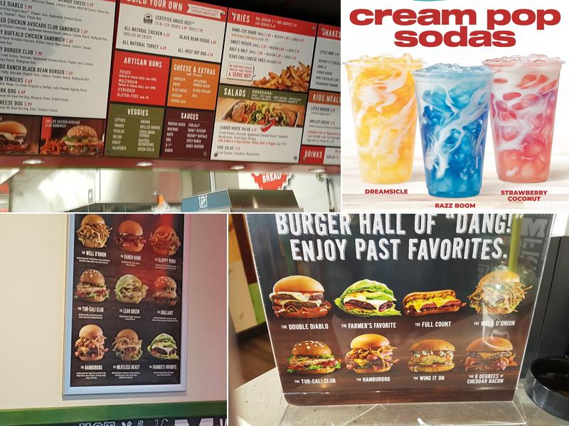 MOOYAH Burgers, Fries & Shakes Menu