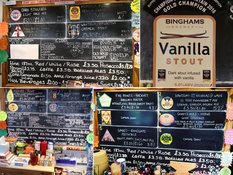 The Hovelling Boat Inn Menu