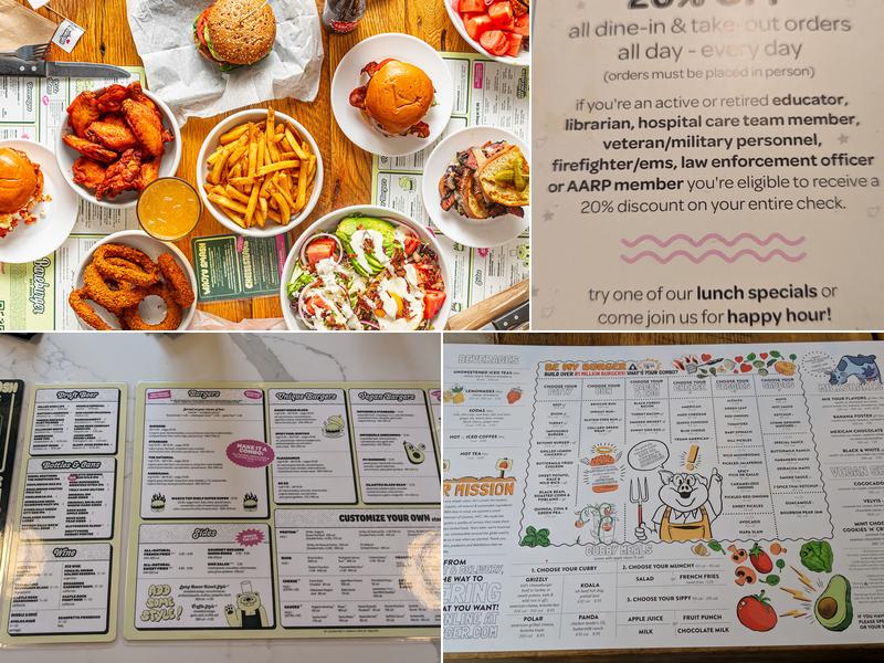 Bareburger Menu