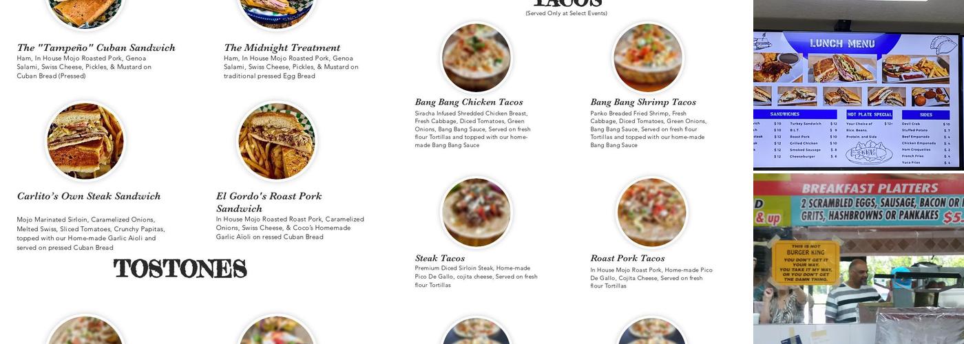 Coco's Sandwich Shop Menu