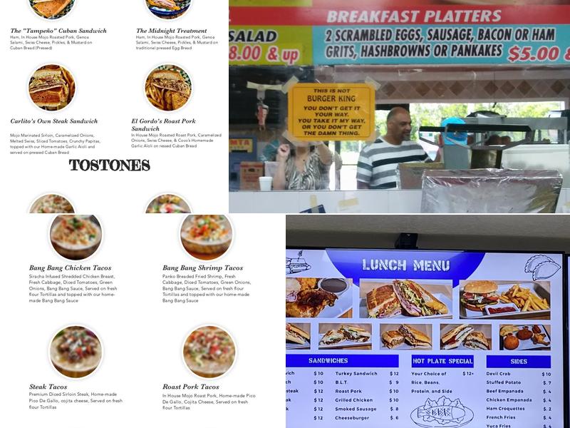 Coco's Sandwich Shop Menu