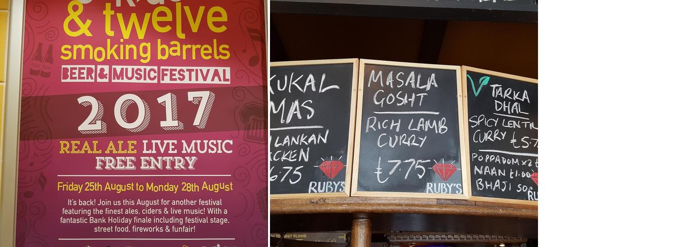 The Queens Head Menu