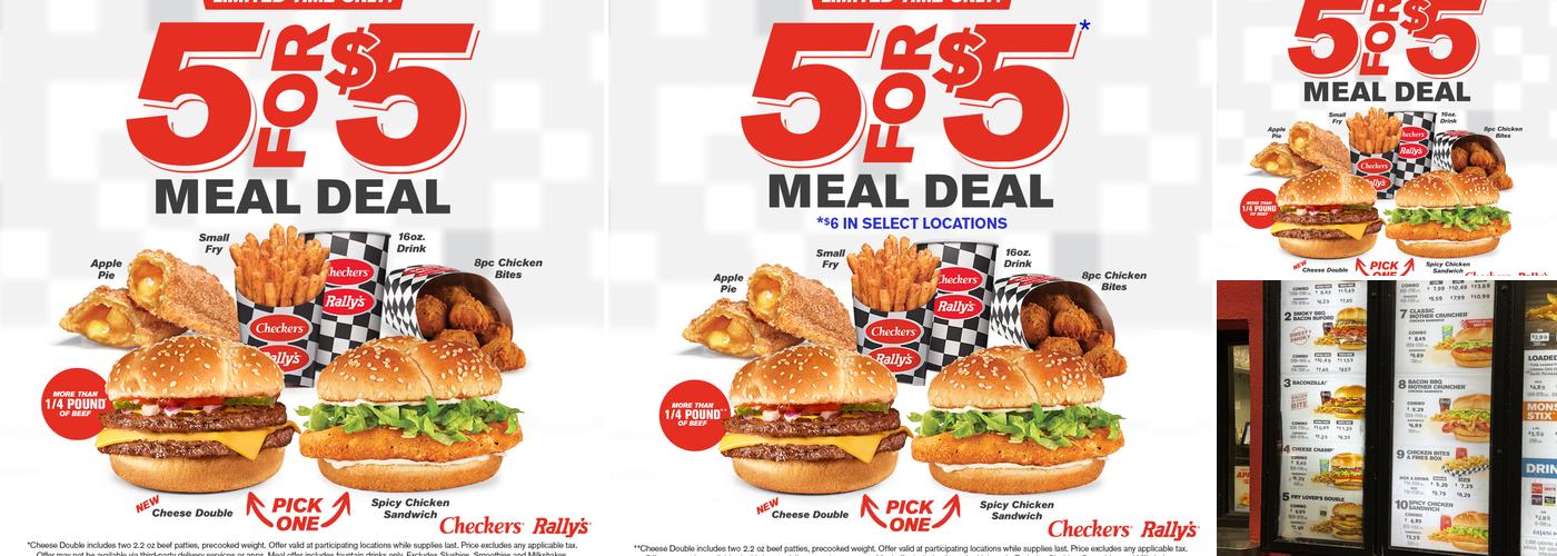 Checkers Menu