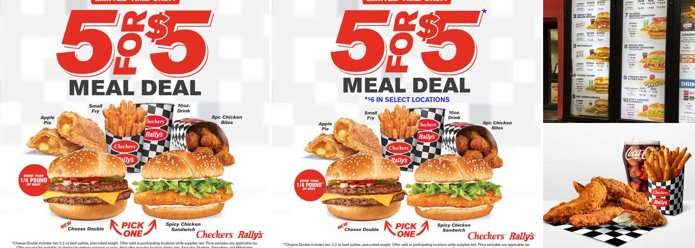 Checkers Menu