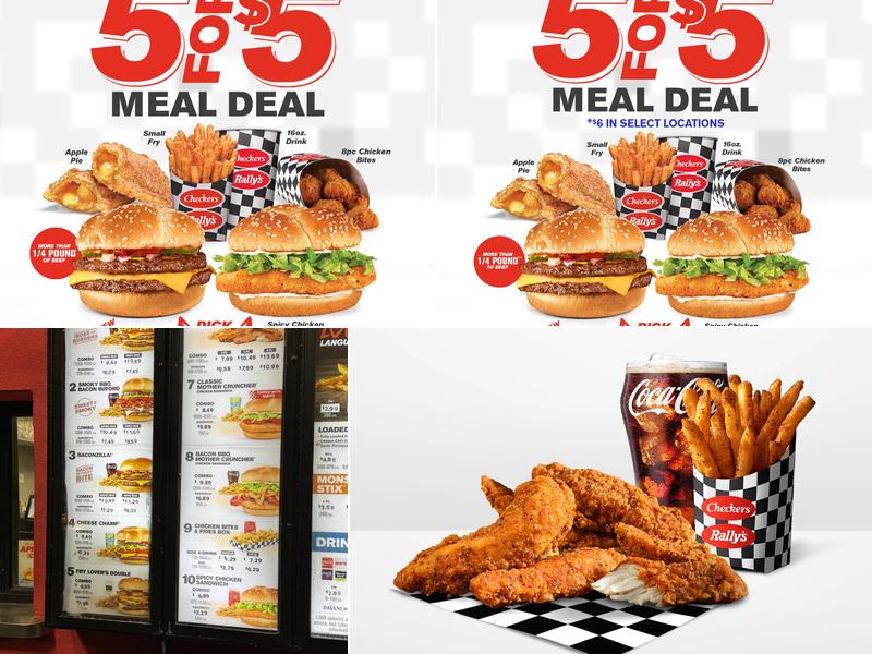 Checkers Menu