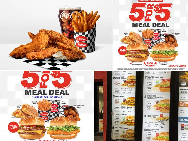 Checkers Menu