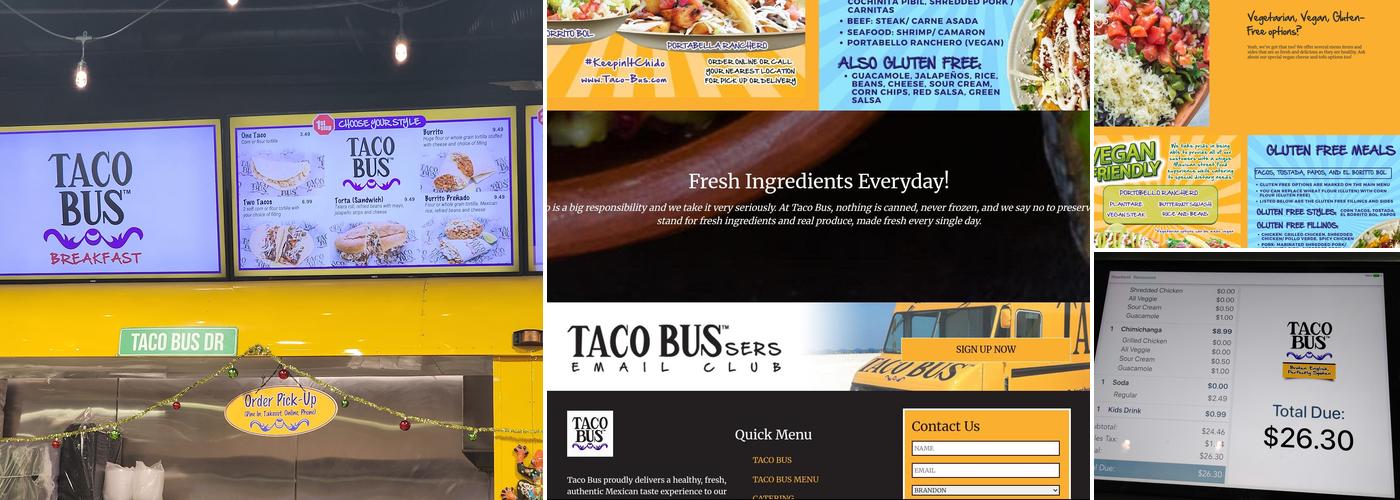 Taco Bus Menu