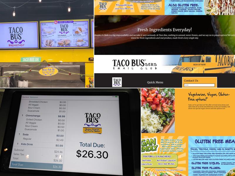 Taco Bus Menu