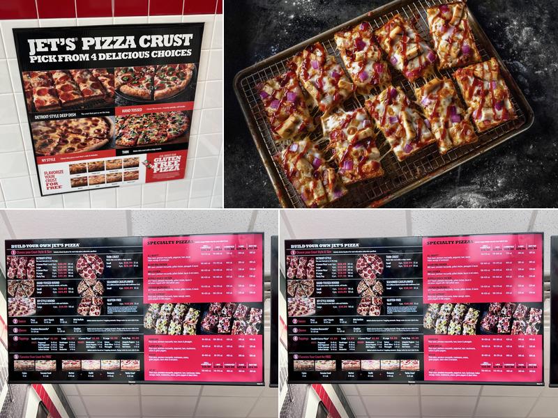 Jet's Pizza Menu