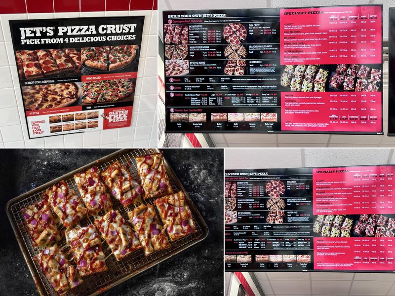 Jet's Pizza Menu
