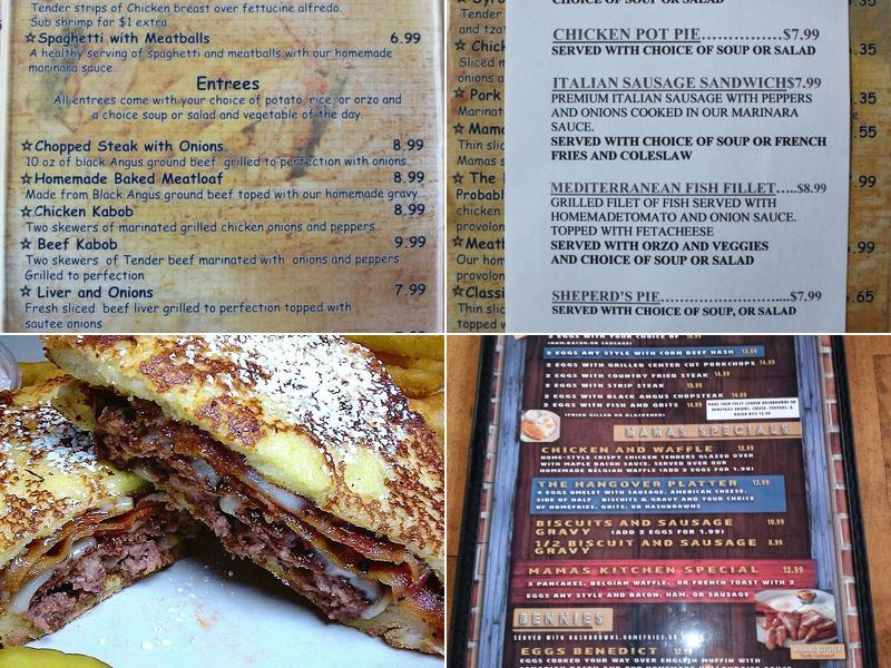 Mamas Kitchen Menu