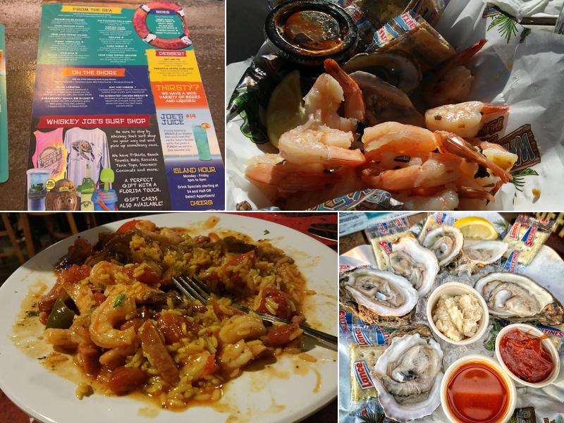 Whiskey Joe's | Tampa Menu