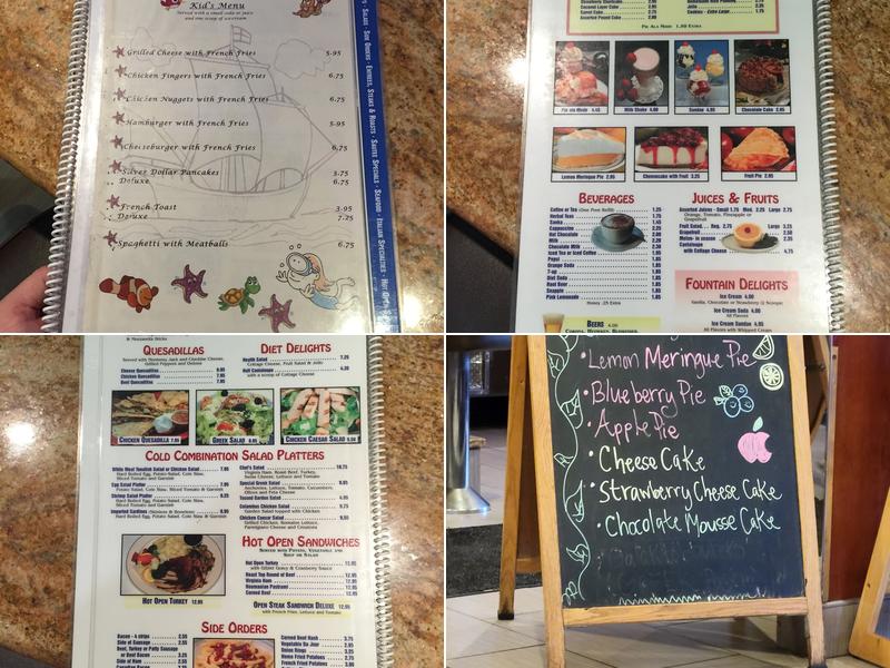 Columbus Diner Menu