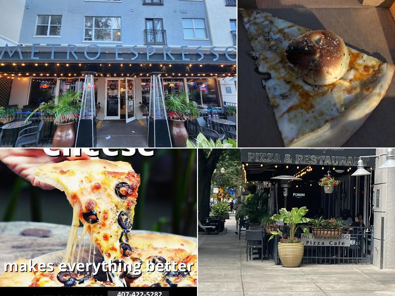 Metro Espresso Pizza 417 E Central Blvd, Orlando