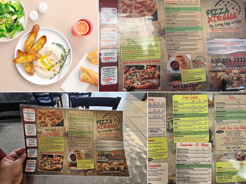 Pizza Xtreme Menu