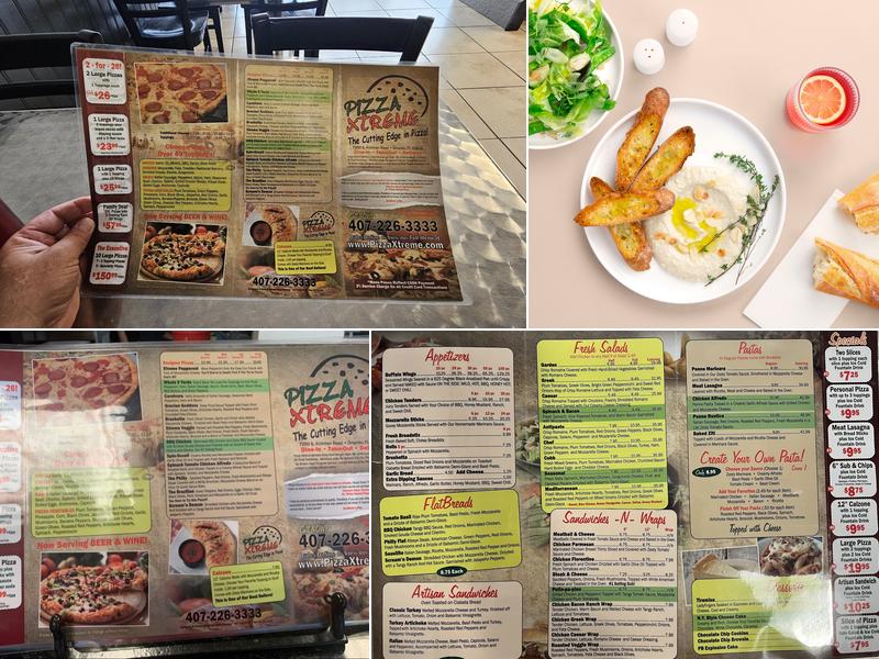 Pizza Xtreme Menu