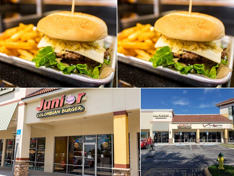 Junior Colombian Burger - Lee Vista Boulevard