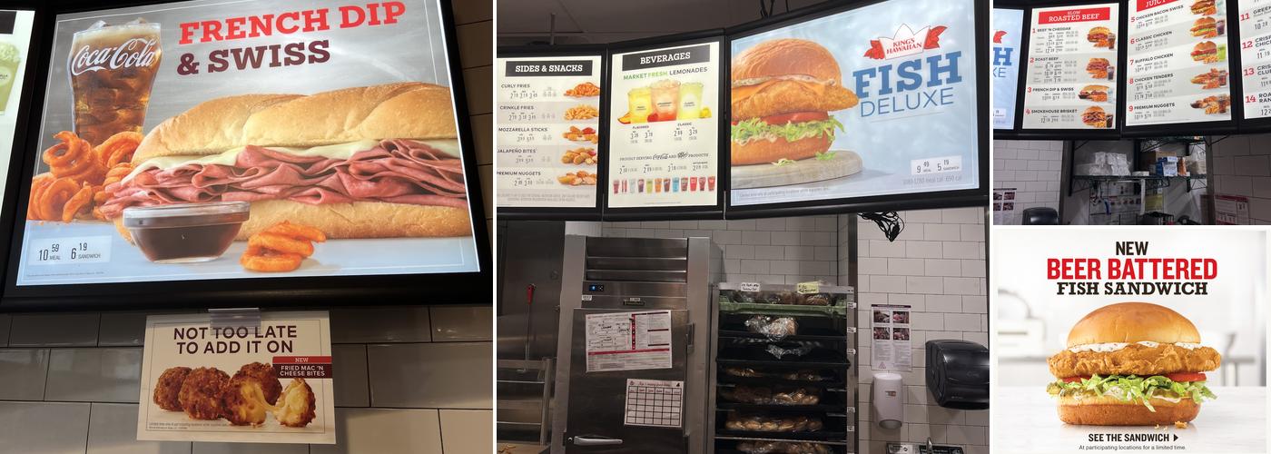 Arby's Menu