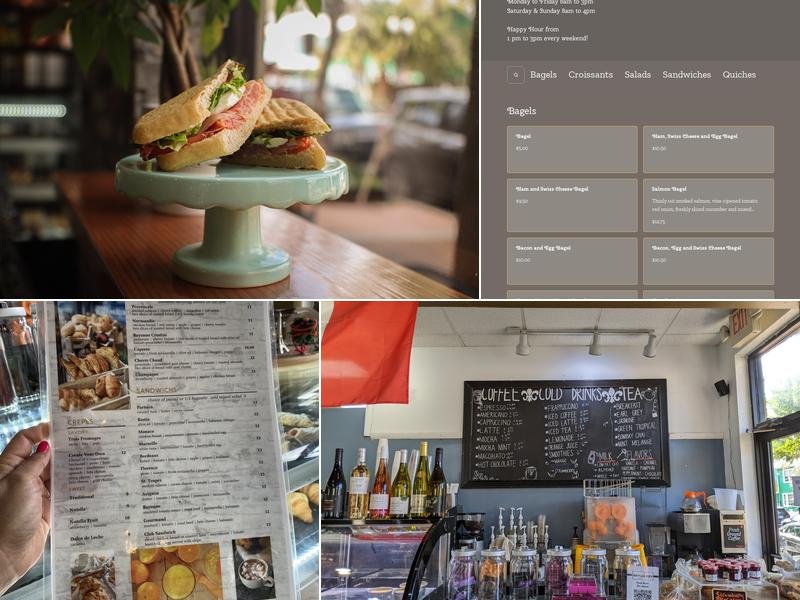 Benjamin French Bakery & Cafe Menu