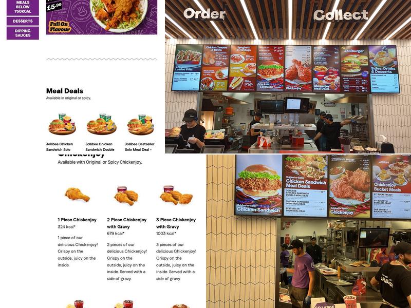 Jollibee Edinburgh Menu