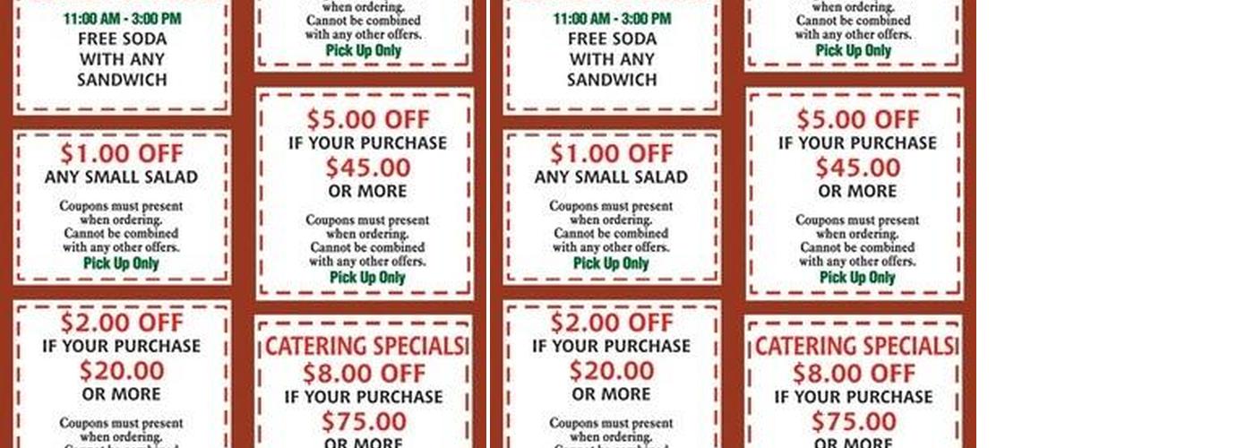Sin Frontera Pizzeria Menu