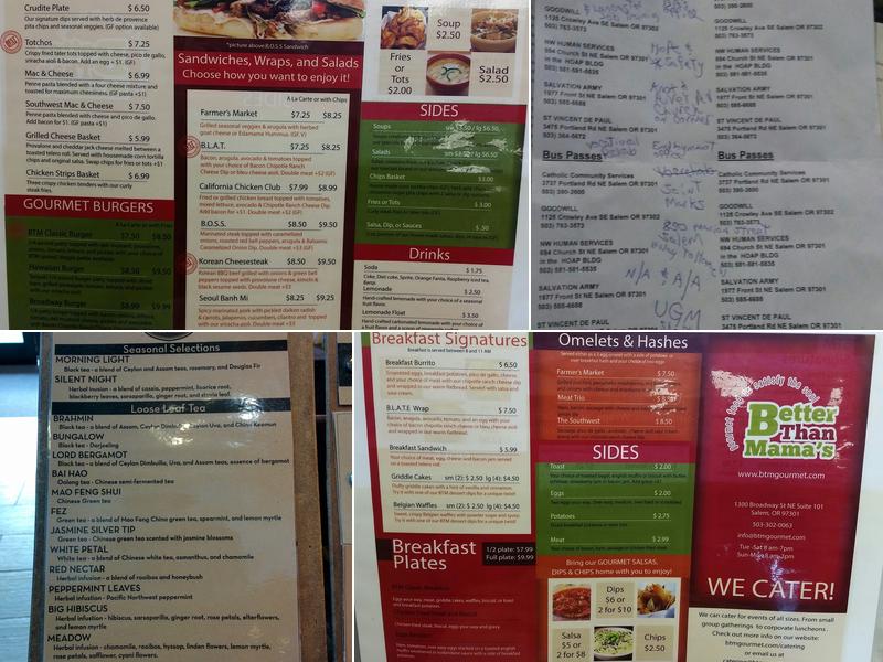 Broadway Coffeehouse Menu