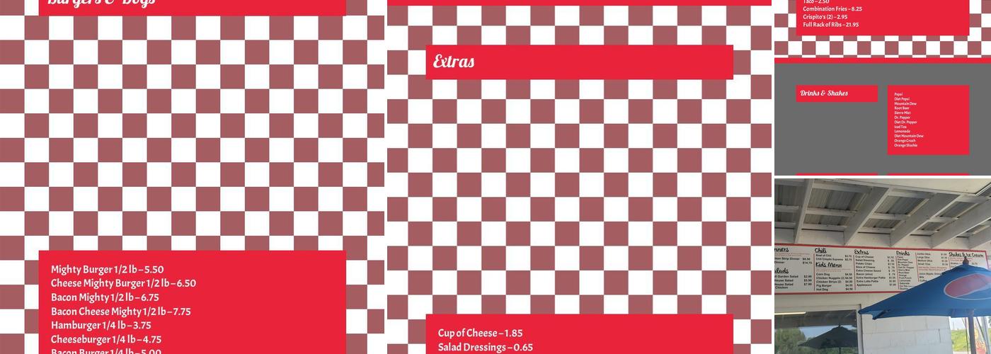 The Pig Barbeque Menu