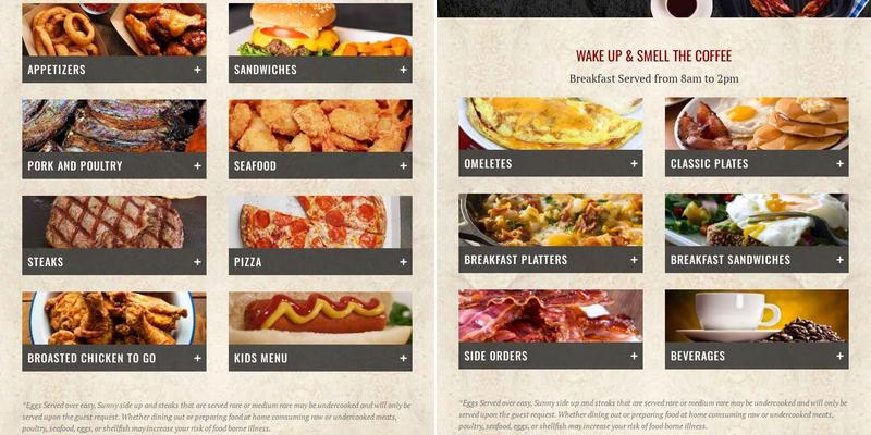 Chapparal Restaurant Menu