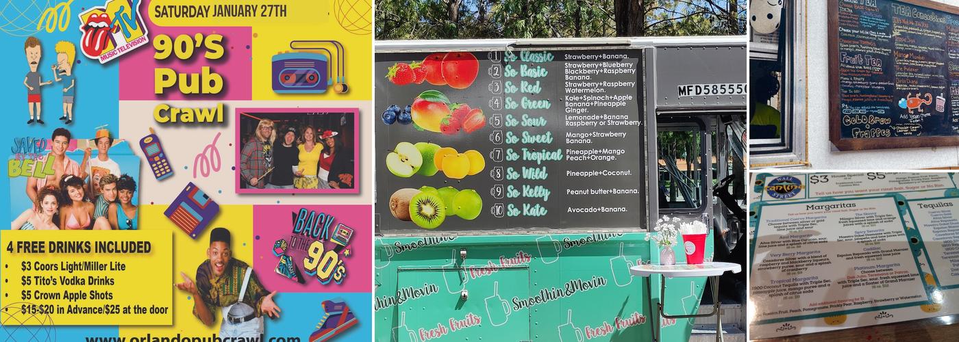 Wall Street Plaza Menu