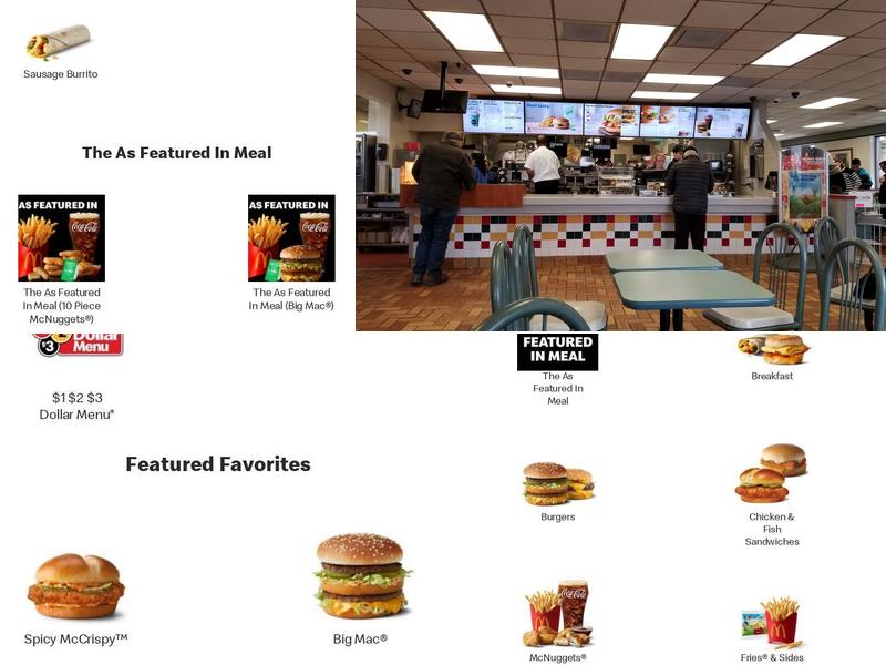 McDonald's Menu