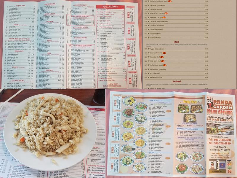 Panda Garden Menu