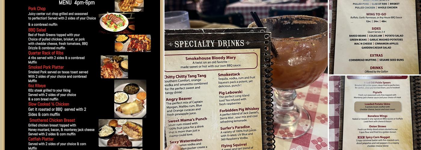 Riverside BBQ & Grill Menu