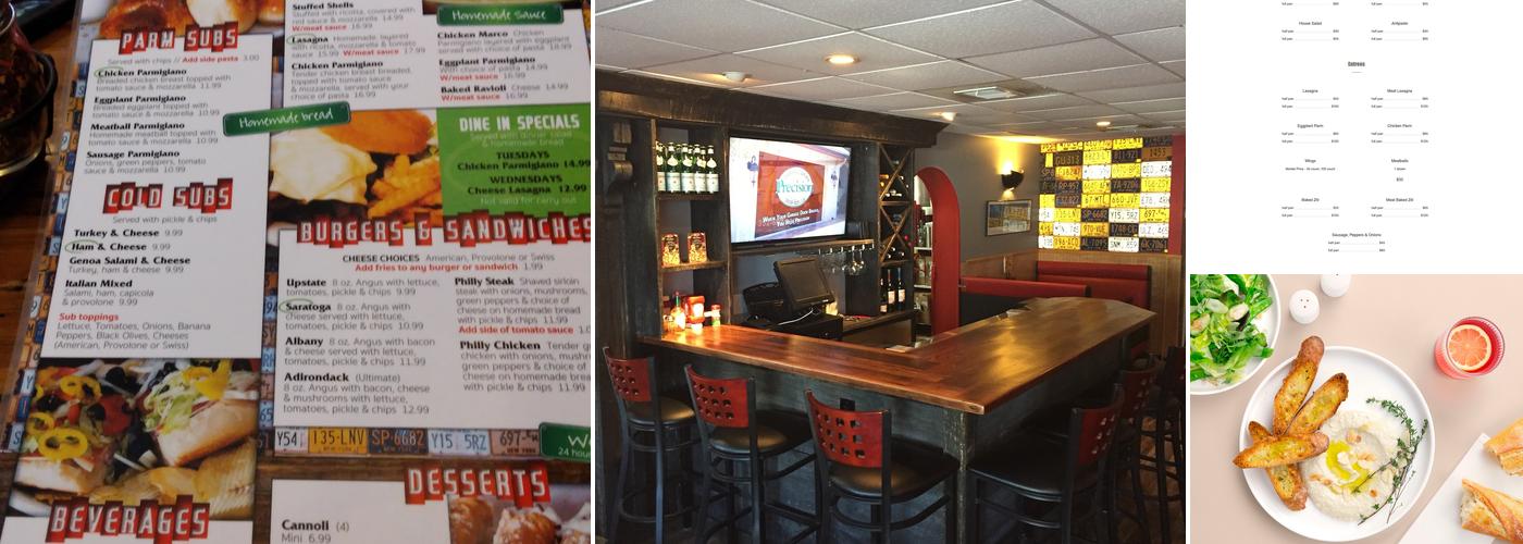 DeRusso’s Pizzeria Menu