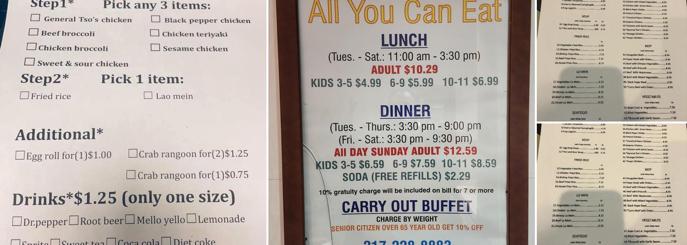 Best Buffet Menu