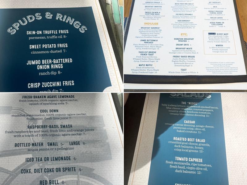 BRGR Kitchen & Bar Menu