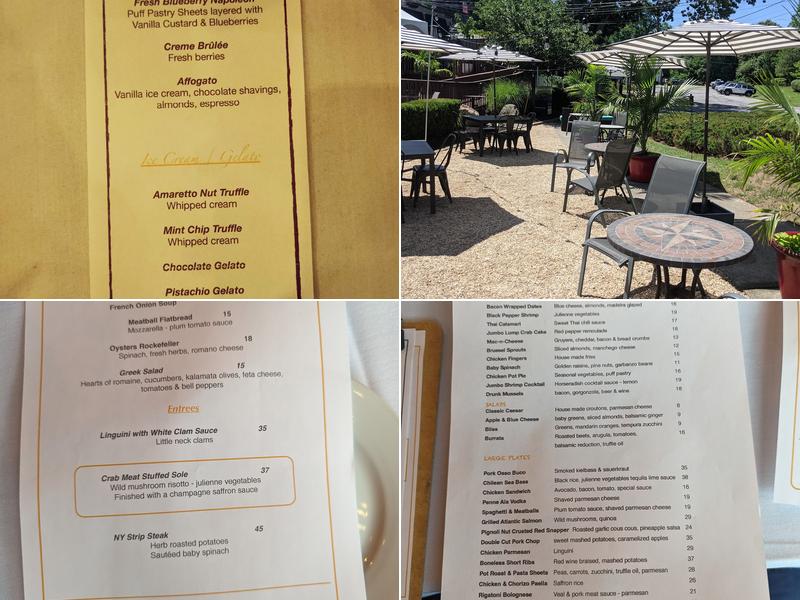 Bliss Menu