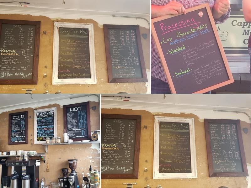 Southside Coffee Brew Bar Menu