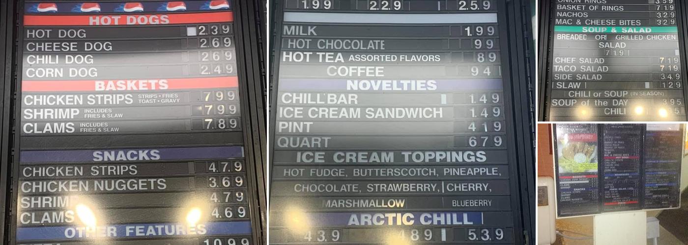 Peppermill Grill & Chill Menu