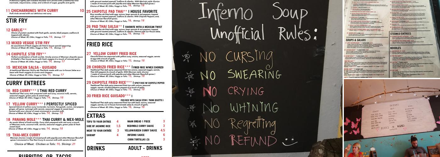 Nitally's Taqueria Moss Menu