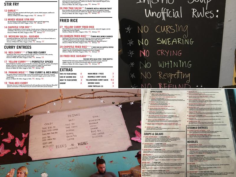 Nitally's Taqueria Moss Menu