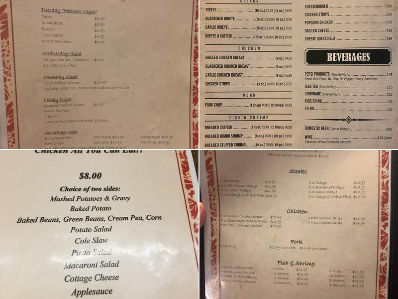 Dj's Bar & Grill Menu