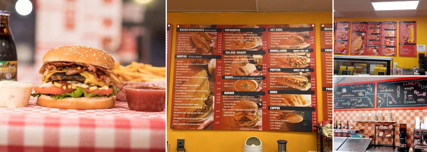 Central Park Food Station Menu