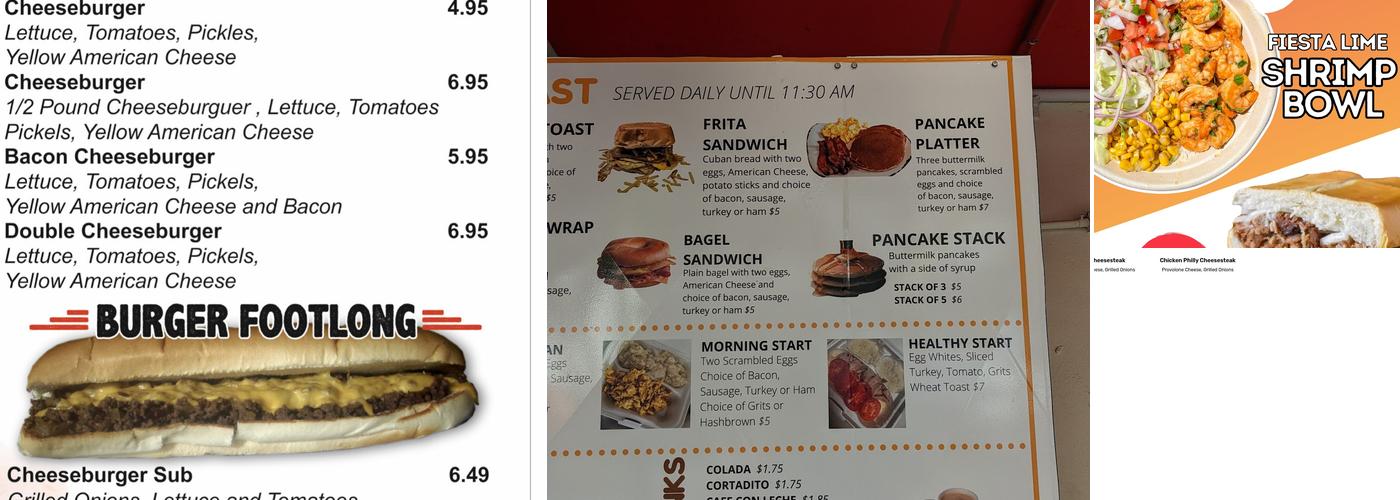 Hoagie Hut Menu