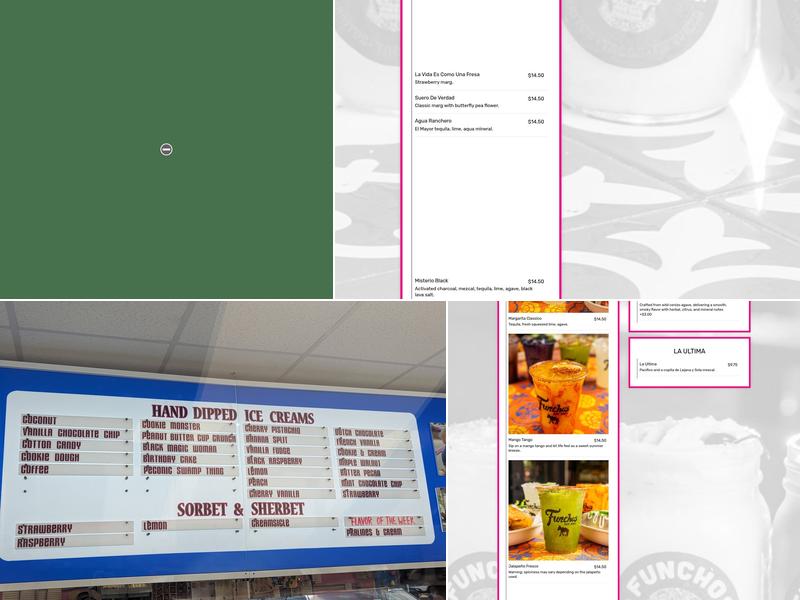 FUNCHOS Menu