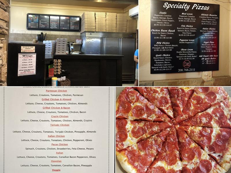 Pizza Stop Menu