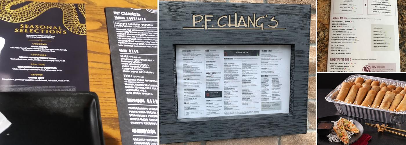 P.F. Chang's Menu