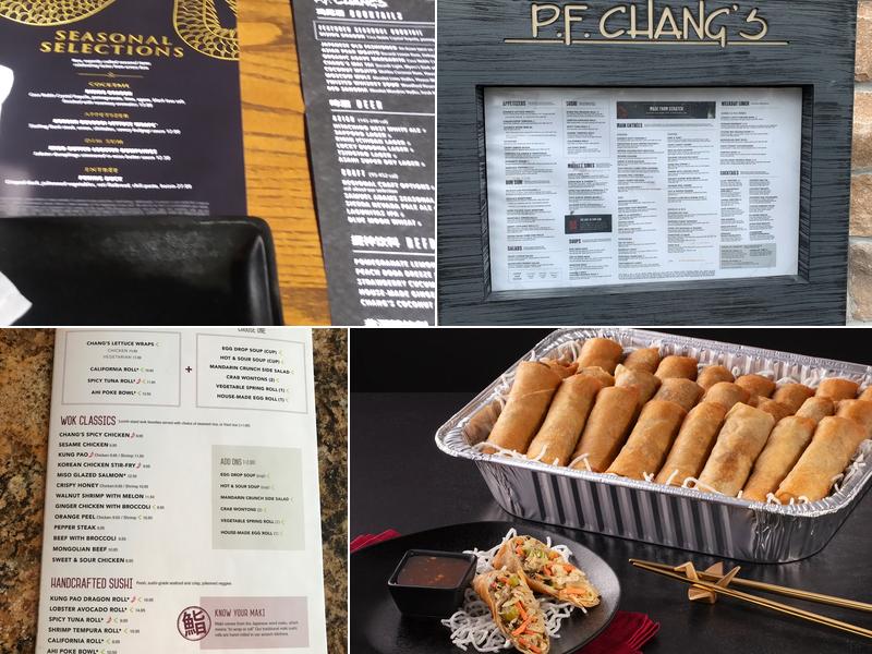 P.F. Chang's Menu