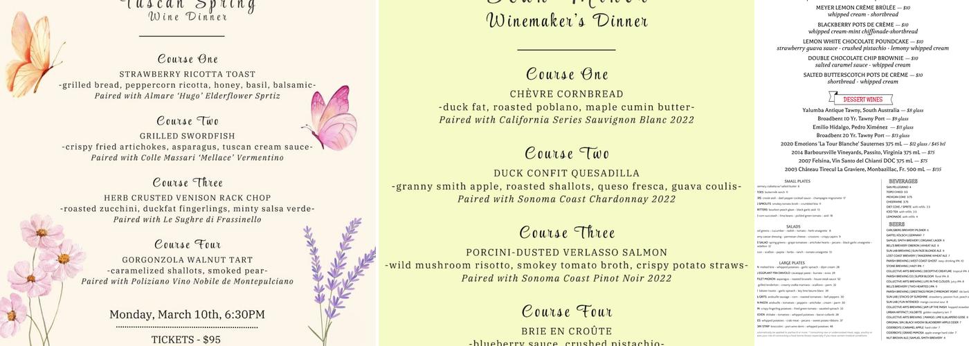 Lucilla Menu