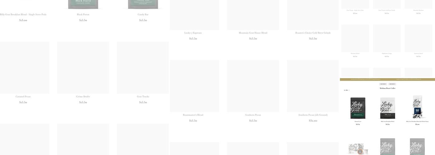 Lucky Goat Coffee Menu